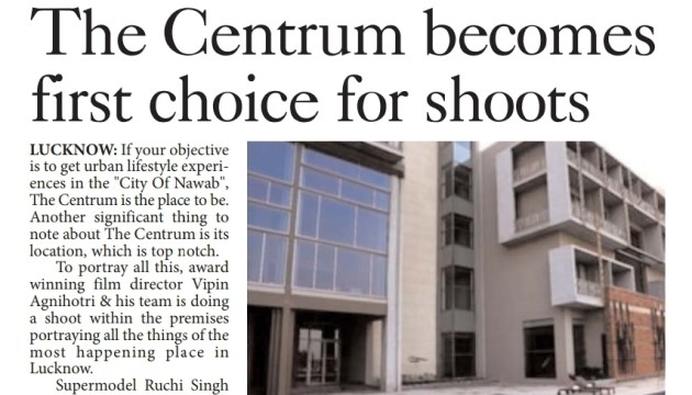The Centrum Becomes the First Choice for Shoots