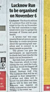 Fourth Edition of Lucknow Run img 2