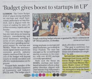 Sarvesh Goel Welcomes Startup-Focused Budget img 1